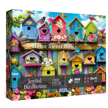 Giove puzzle di uccelli birdhouse 1000 pezzi
